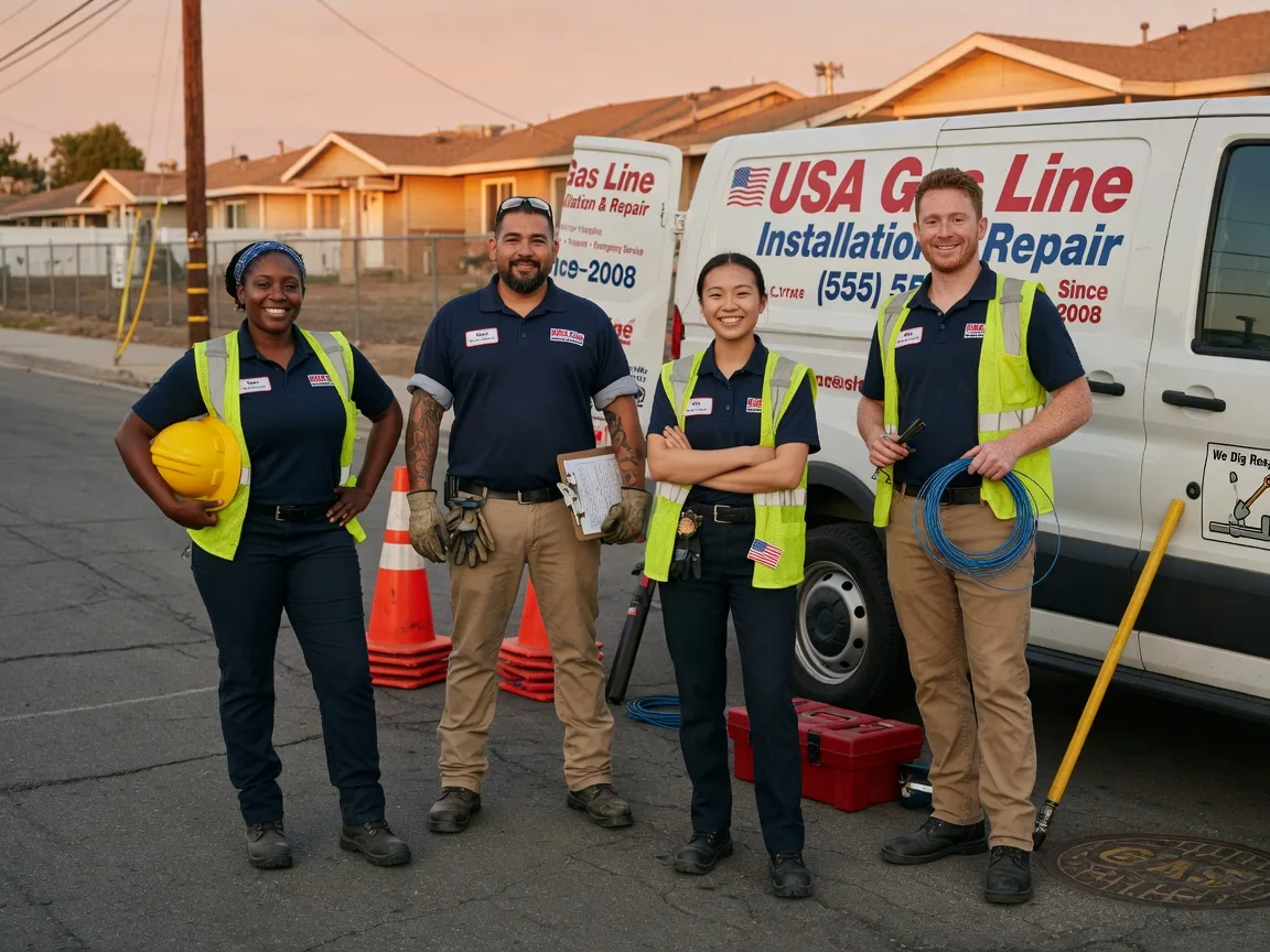 Gas Line Installation company in Breaks, VA